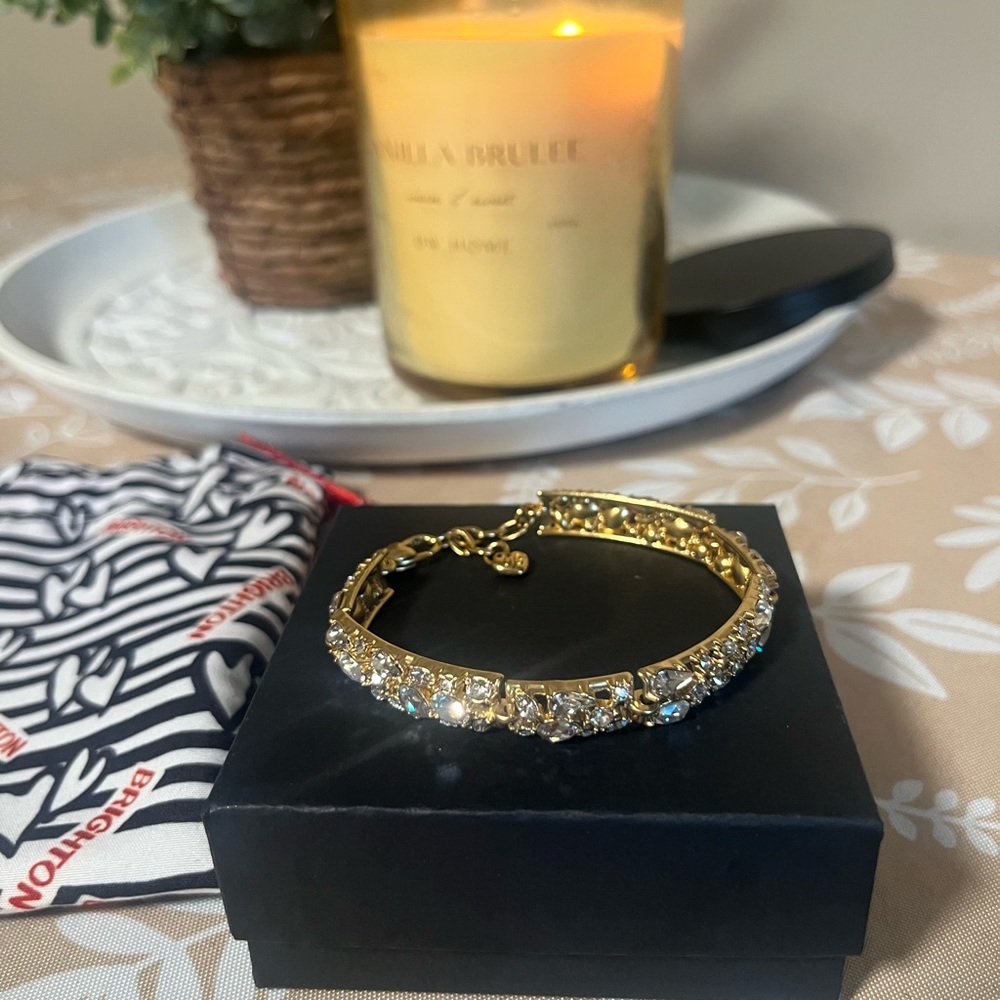 Brighton Gold and Silver Crystal Bracelet